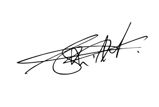 Louis de Melo's signature
